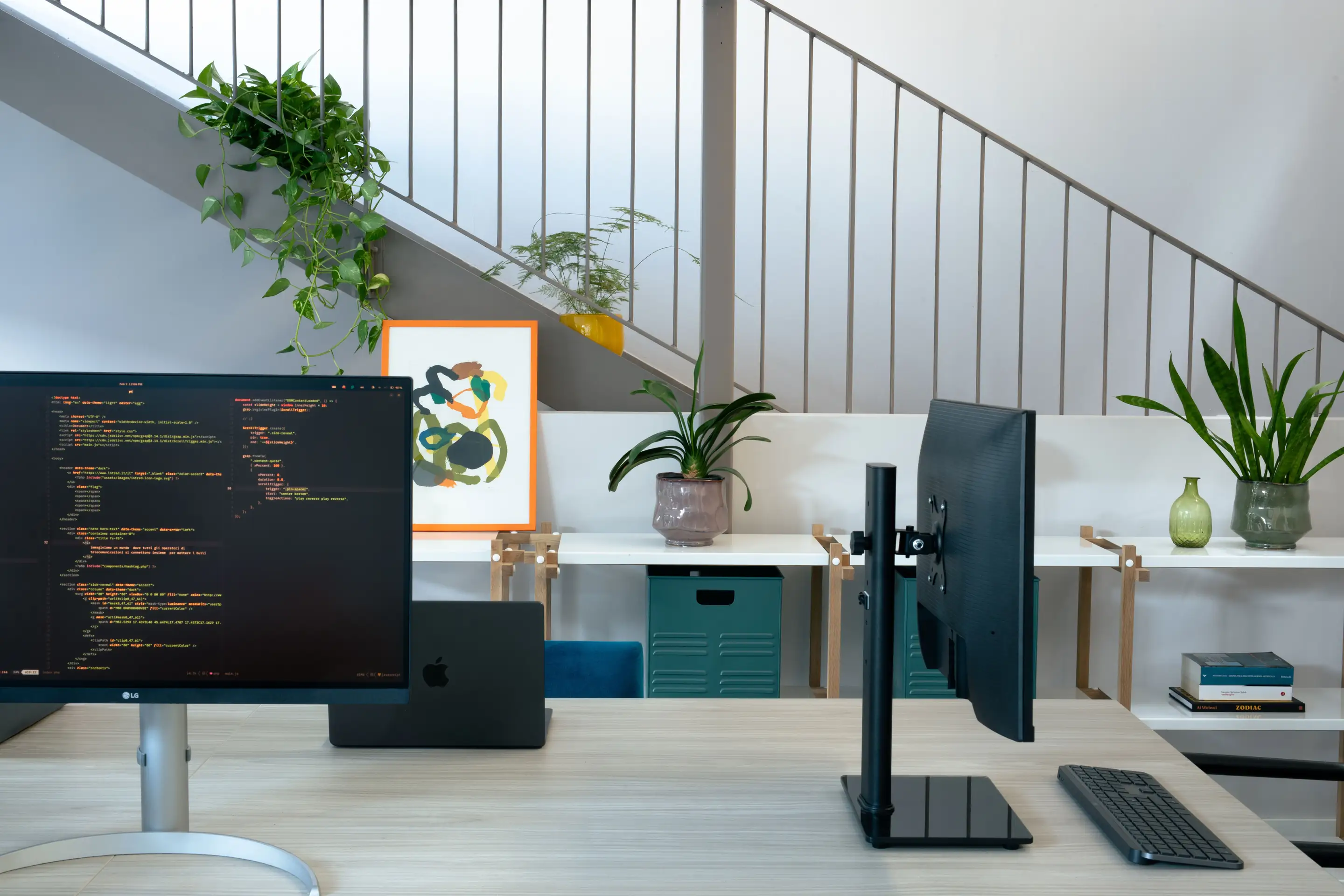 Il team Egloo al lavoro