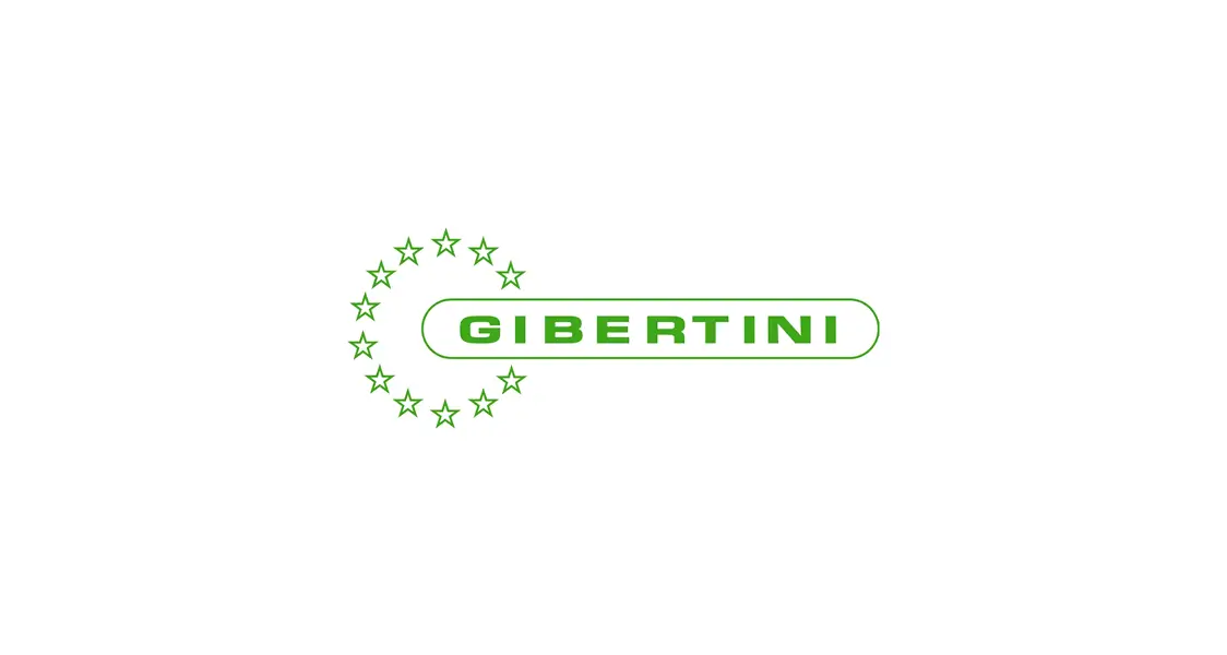 Vecchio logo Gibertini con un cerchio di stelle