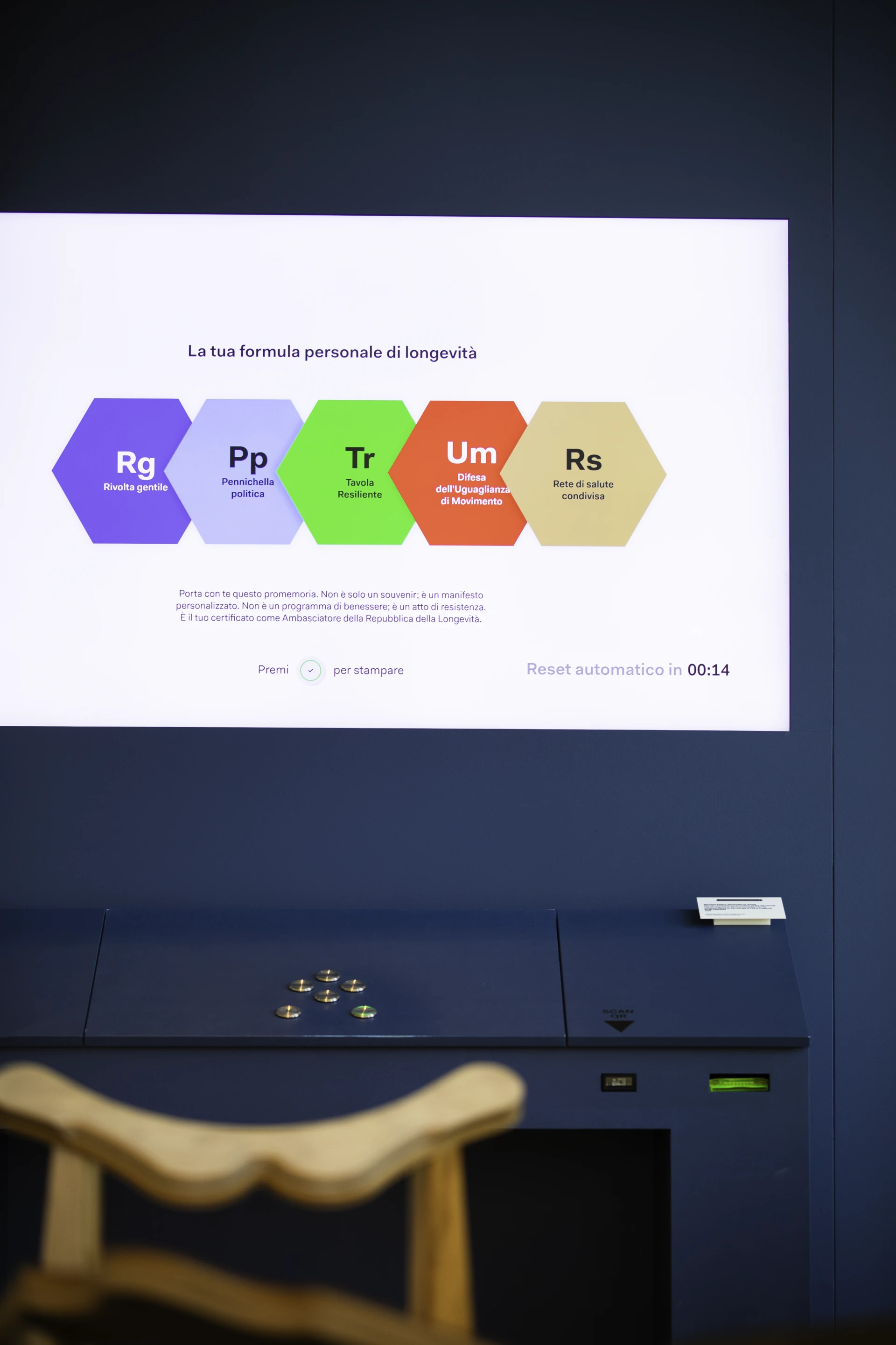 Foto della mostra alla Triennale 1