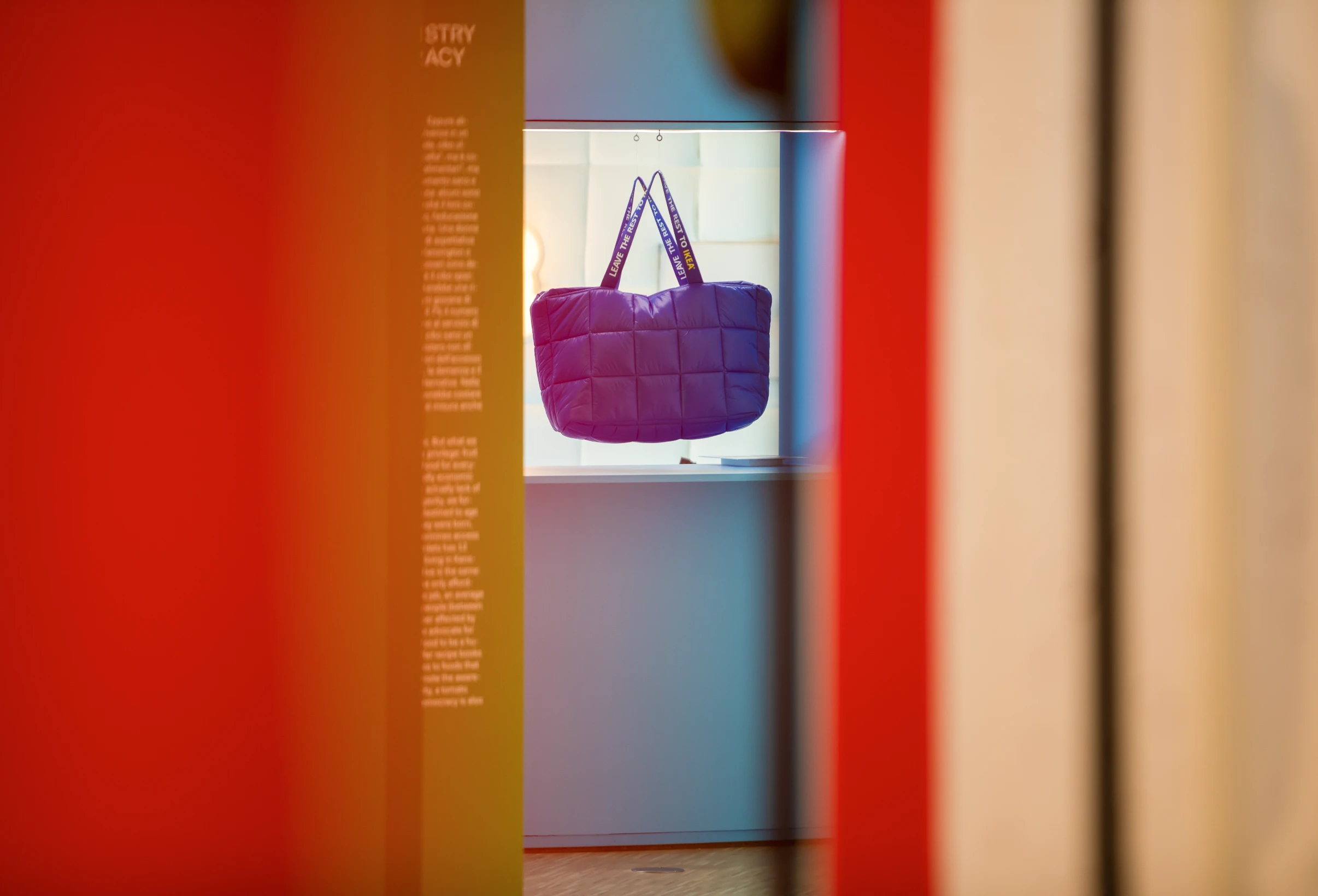 Foto della mostra alla Triennale 2